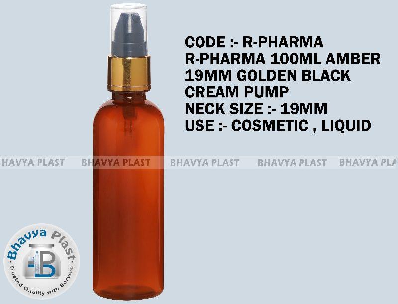 r-pharma amber 100 ml glass bottle