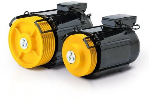 Polished Elevator Gearless Motor, for Robust Construction, High Efficiency, Reliable, Certification : CE Certified