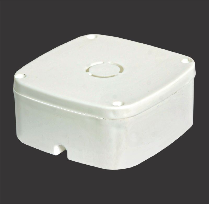 CCTV CAMERA JUNCTION BOX, for Bank, College, Hospital, Restaurant, School, Station, Color : White
