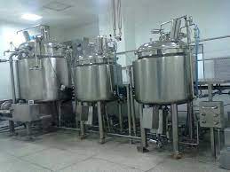 Electric Stainless steel ointment manufacturing plant, Capacity : 100-200ltr/hr