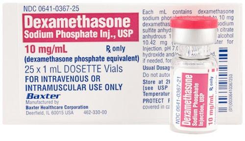 Dexamethasone Injection, Packaging Size : 2 ml