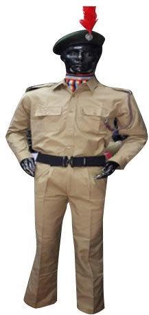 Polyester Plain NCC Uniform, Size : Small, Medium Large