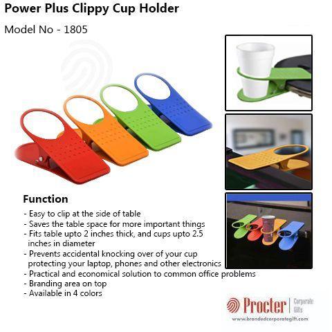 PROCTER Assured. Cup holder, Feature : Easy to clip.