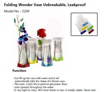 FOLDING WONDER VASE