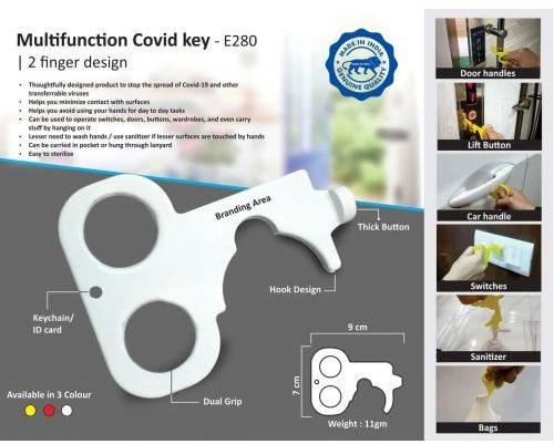 ProHealth Multifunction Covid Key, Features : Easy to sterilize.