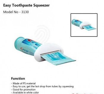 PROCTER Assured TOOTHPASTE SQUEEZER, Color : White