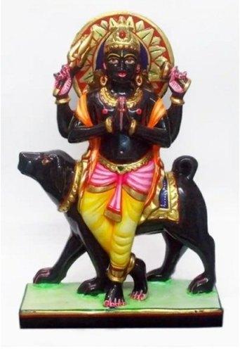 Black Marble Kal Bhairav Statue, Packaging Type : Carton Box