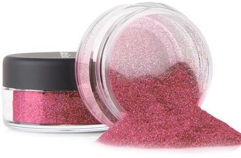 Pink Glitter Powder, for Cosmetics Use, Decoration Use, Packaging Type : Plastic Packets