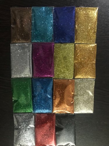 Sparkle Glitter Powder, for Decoration Use, Packaging Type : Plastic Packets