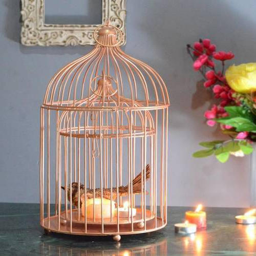 White Decorative Metal Bird Cage, For Decoration at Rs 250 in