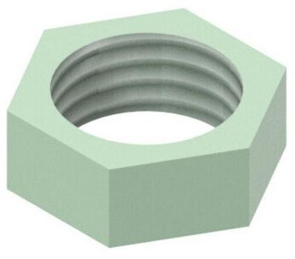 FRP Hex Nuts, Color : White