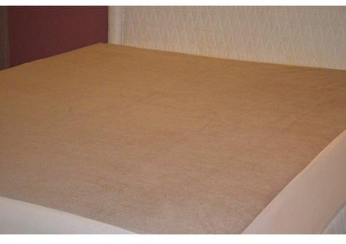 Cotton Laminated Mattress protector, Color : Brown 