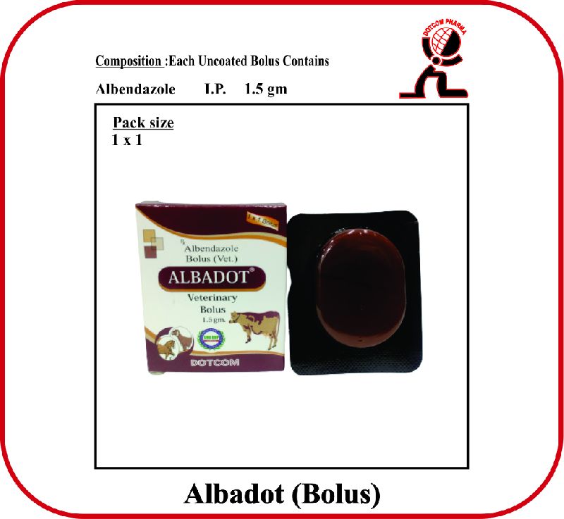 Albendazole  1.5 Gm BOLUS ALBADOT
