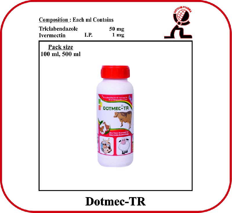 Dotmec-tr triclabendazole oral suspension, for Veterinary Use