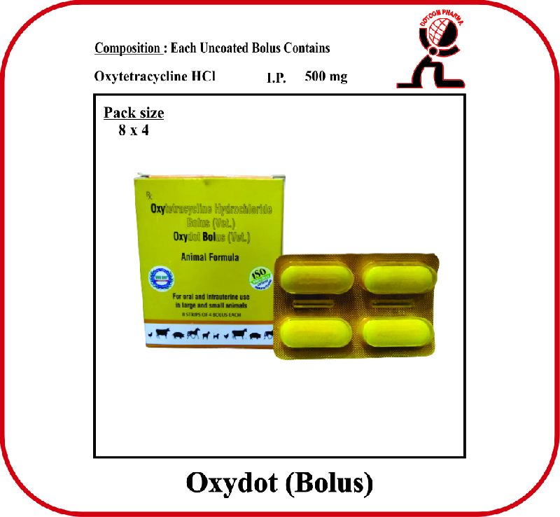 Oxytetracycline HCL 500 Mg BOLUS OXYDOT