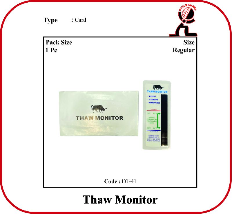 Buy Plastic Thaw Monitor For Temperature Check For 36 C at Best