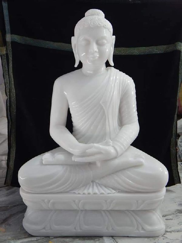 Marble Gautam Buddha Statue, Size : Multisizes - Baba Marble ...