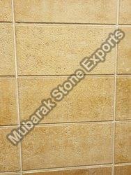 Sand Blast Tandoor Yellow Limestone, Form : Solid