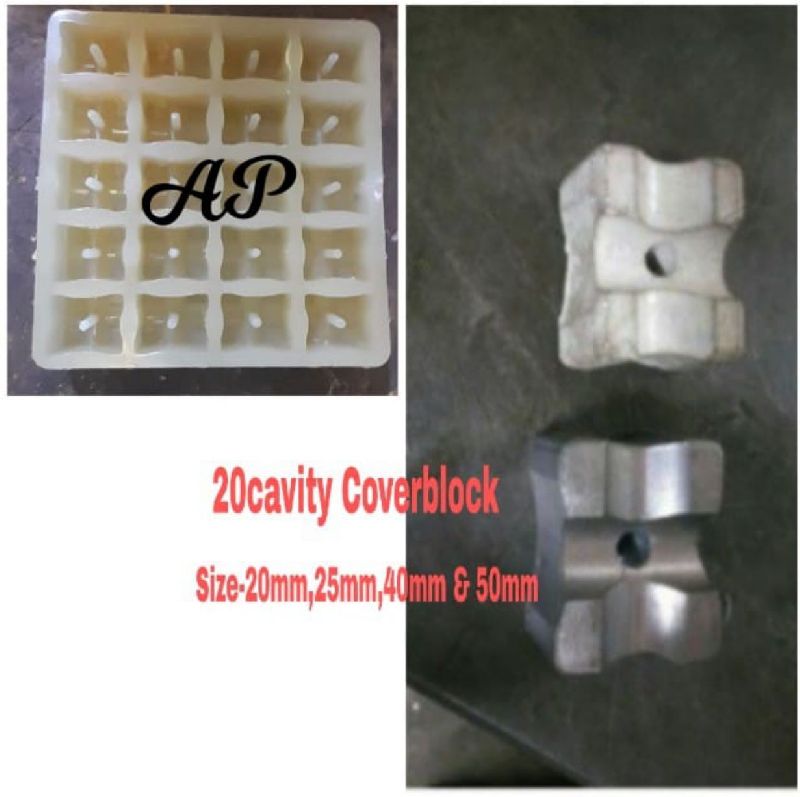 Plain PVC Cover Block Mould, Shape : Square