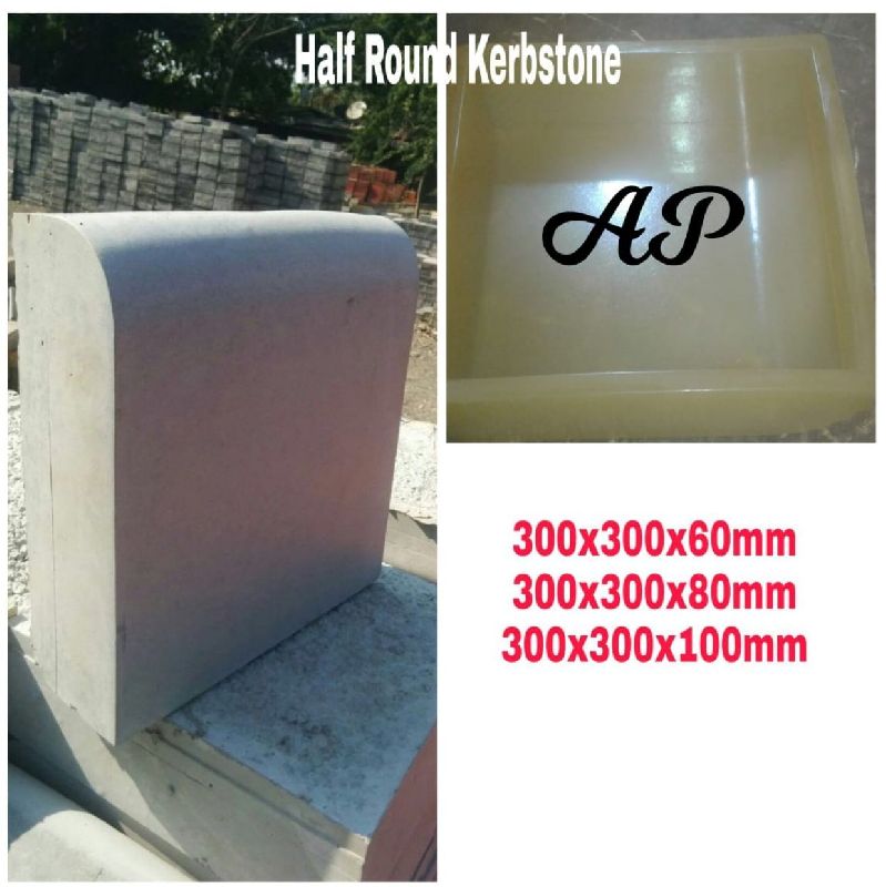 PVC Kerbstone Mould, Size : 300x300