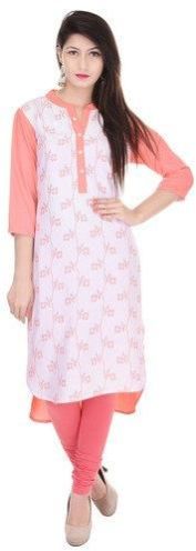 Ladies Casual Printed Cotton Kurti