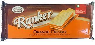 Kelvin Ranker Orange Creamy Wafer Biscuit, Certification : FSSAI