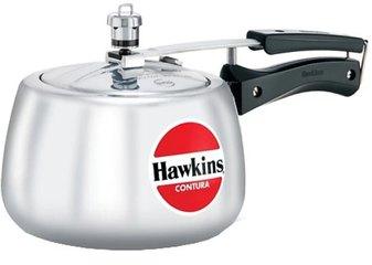 Hawkins Aluminium pressure cooker, Color : Silver