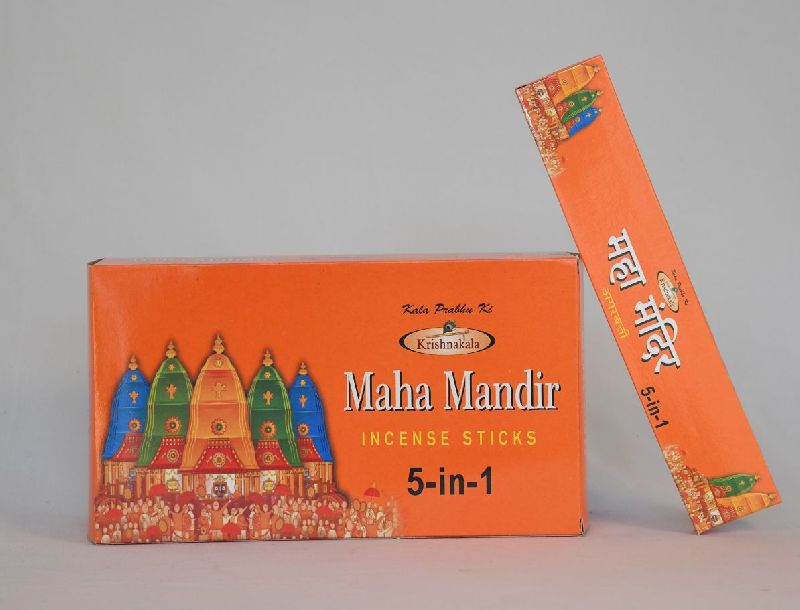 Maha Mandir 5 In 1 Premium Incense Sticks