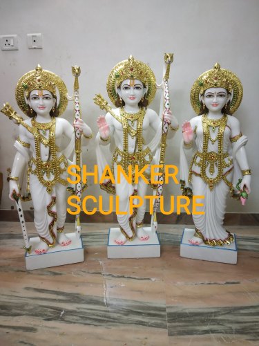 White Marble RAM Darbar Statue