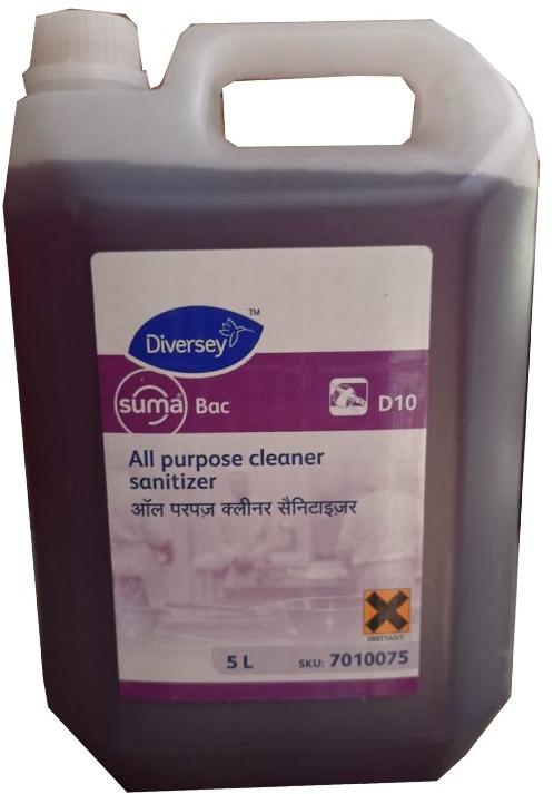 Diversey Suma Bac D10 All Purpose Cleaner Sanitizer