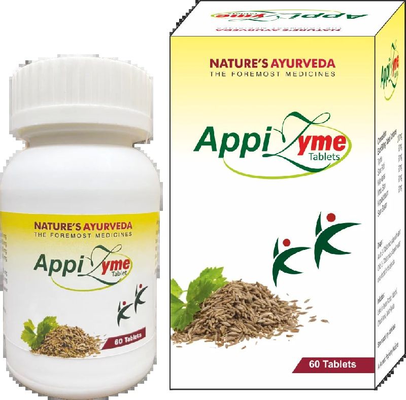 Natures Ayurveda Appizyme Tablets, Grade : Medicine Grade