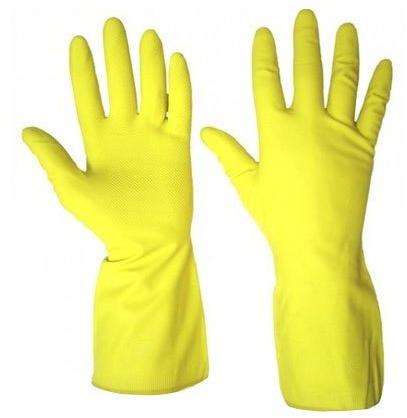 Plain Household Rubber Gloves, Size : M