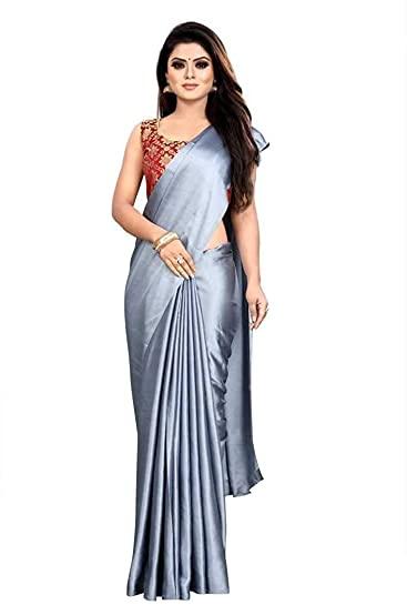 Satin Silk Saree, Feature : Anti-Wrinkle, Dry Cleaning, Shrink-Resistant