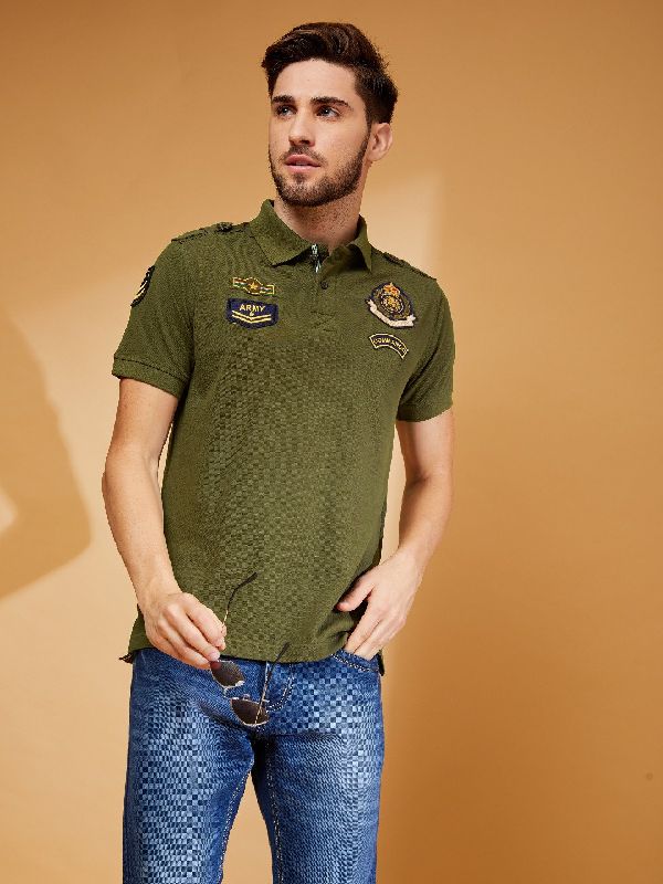 Army Badges Polo T-Shirt