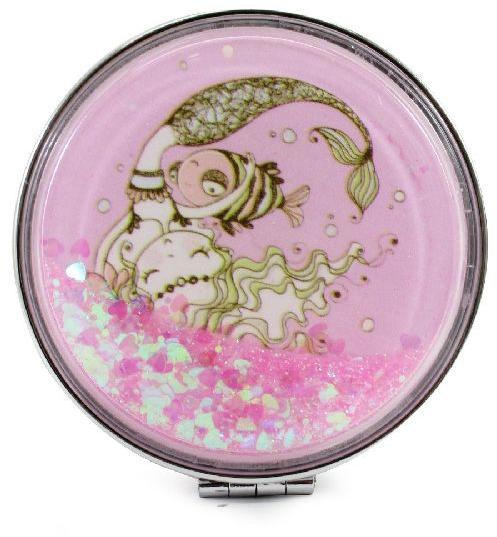 Compact Mirror, Feature : Perfect accessory for handbag, Encased in glittering pack