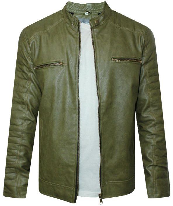 Leather jacket, Size : S, M, XL, XXL, XXXL