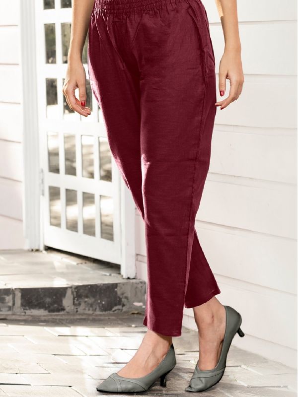 Linen Solid Pants, Size : S/M, L/XL, XXL / XXXL