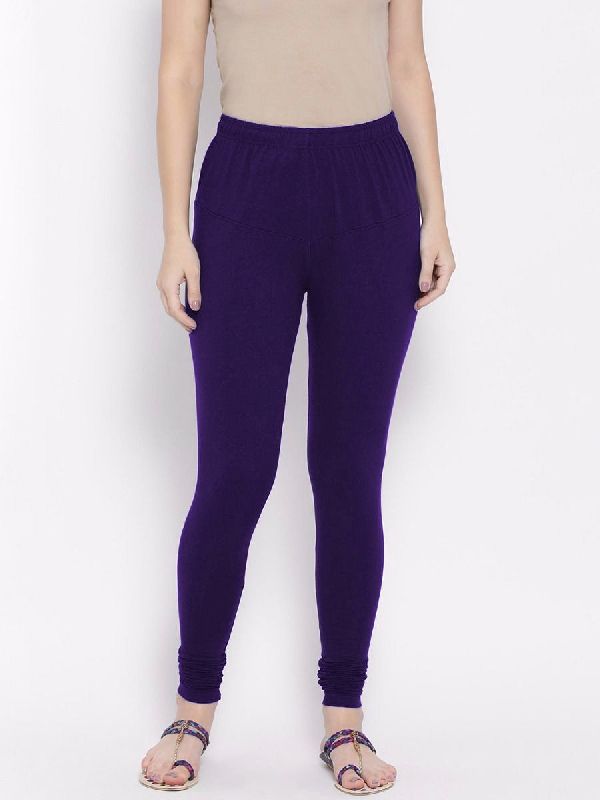 Purple Ankle Leggings
