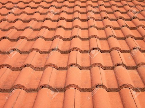 Polished Terracotta Clay Roofing Tile, for Residential, Commercial, Feature : Attractive Look, Durable