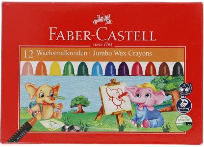 Faber-Castell Jumbo Wax Crayons