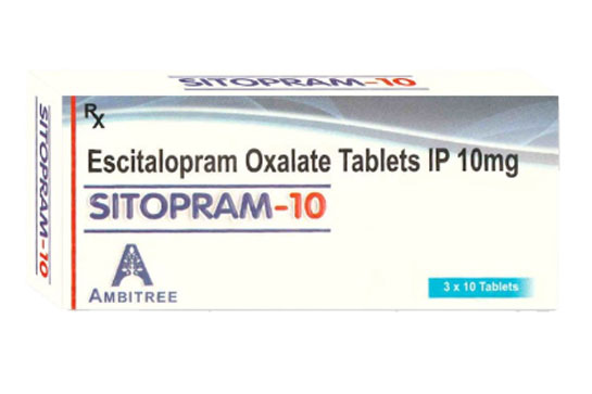 Sitopram-10 Tablets