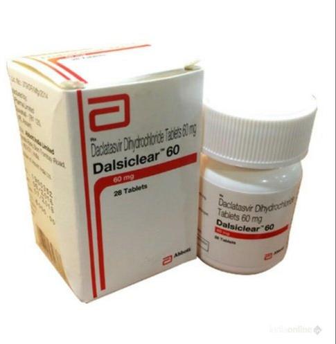 Dalsiclear Daclatasvir 60 Mg Tablet