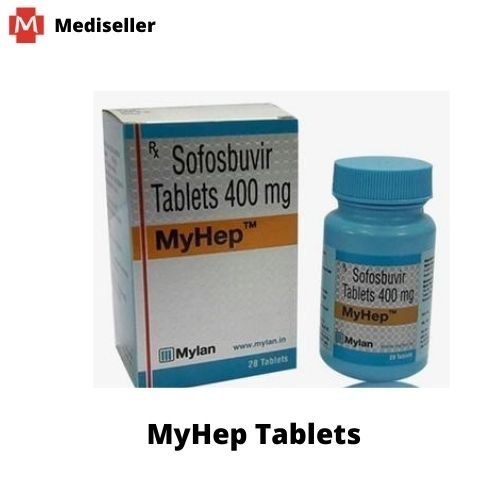 Myhep Sofosbuvir 400mg Tablet