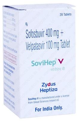 Sovihep v tablets, for To treat chronic hepatitis C