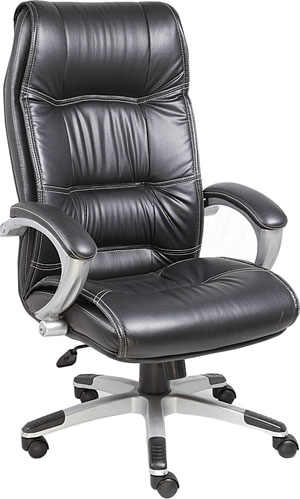 Polished Aluminium Edif Office Chair, Color : Black