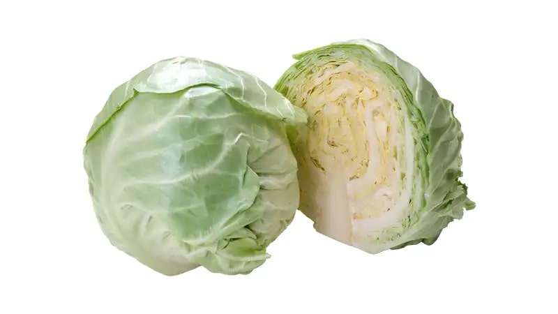 Organic Fresh Cabbage, for Good Nutritions, Good Health, Color : Green