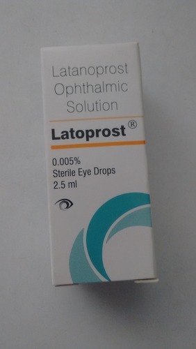 Latoprost Eye Drops, Bottle Material : Plastic