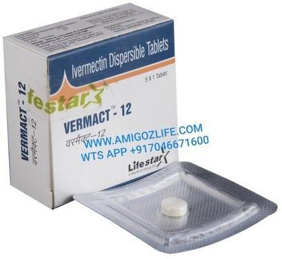 Vermact 12mg Tablets