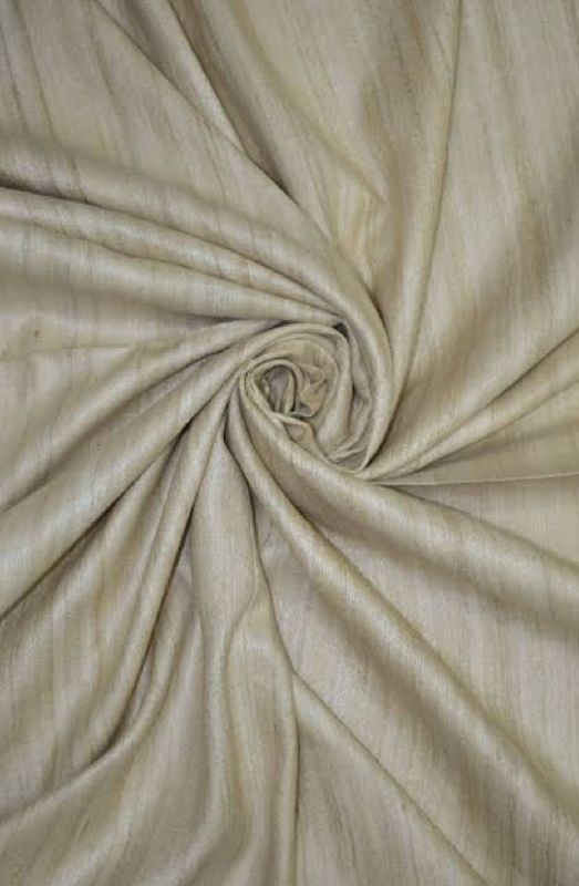 Tussar Silk Fabric, for Making Garments, Textile, Feature : Comfortable, Embroidered
