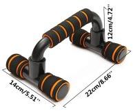 MS Push Up Stand Bar, for Fitness, Size : 14x22x12 cm